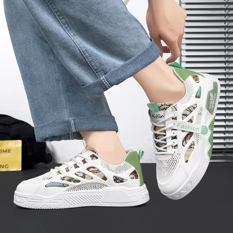 2026 Mens Luxury Running Shoes Breathable Skateboard Shoes Chunky Comfortable Casual Sneakers Men Tenis Masculino Footwear Male