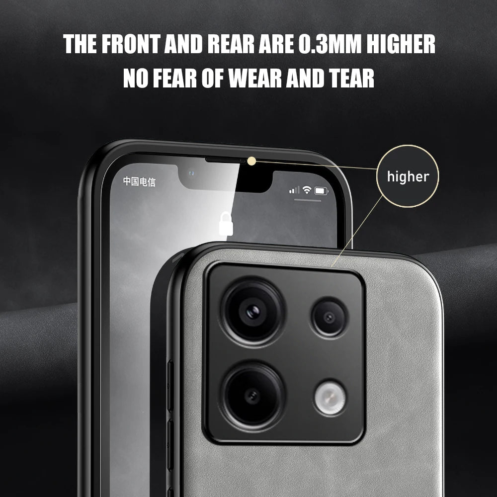 Shockproof Magnetic Car Holder Case For Xiaomi Redmi Note 14 Pro 5G 13 12 11 14C 13C 12C 4G 11S 12S Protective Cover Phone Coque