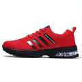 Men White Sneakers Shoes Breathable Anti Slip Hiking Shoes Low Top Air Cushioned Men's Running Shoes Casual Shoe Tenis Masculino