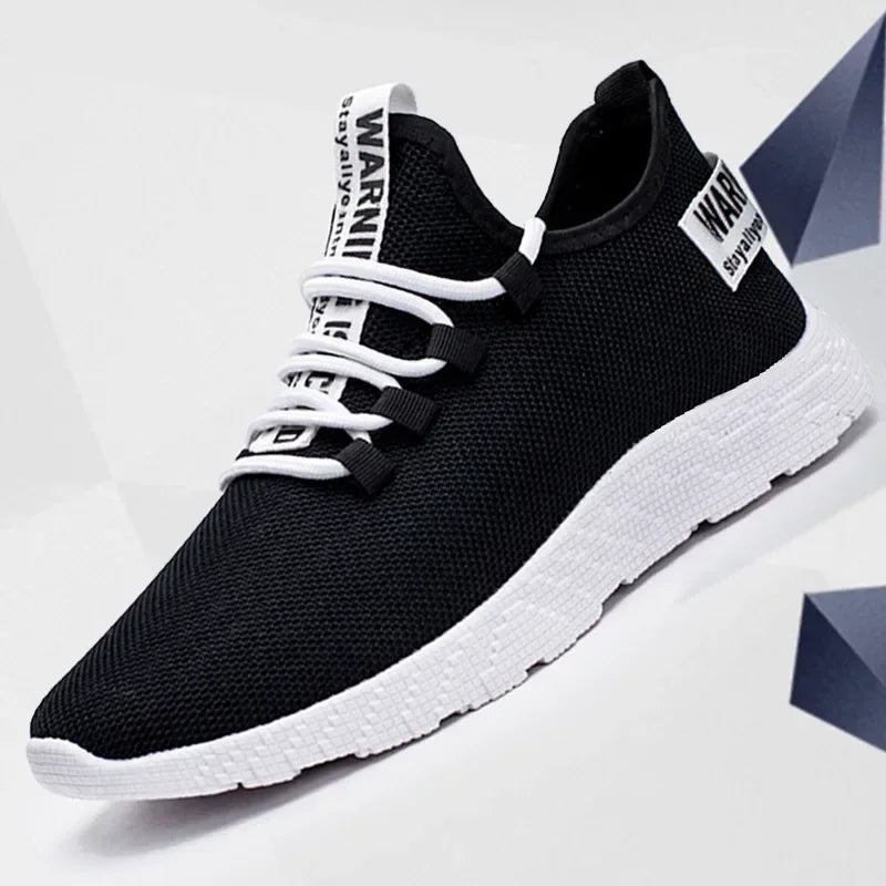 Men Sneakers 2024 New Breathable Lace Up Men Mesh Shoes Fashion Casual No-slip Men Vulcanize Shoes Tenis Masculino