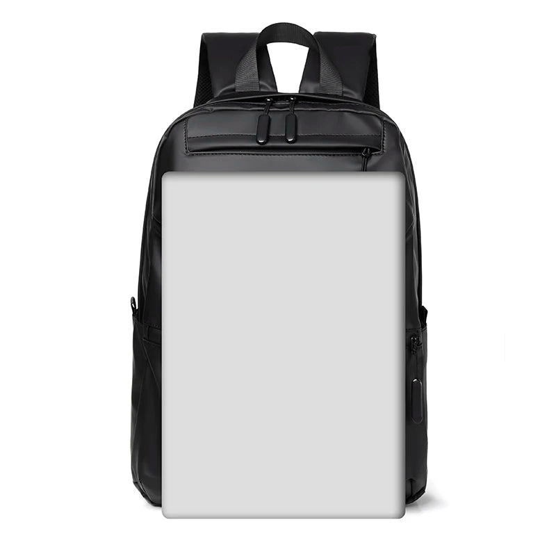 Grossista 2024 Mochila de moda para portátil de grande capacidade para homem Malas casuais simples com funcionalidade impermeável Translated with https://laratranslate.com