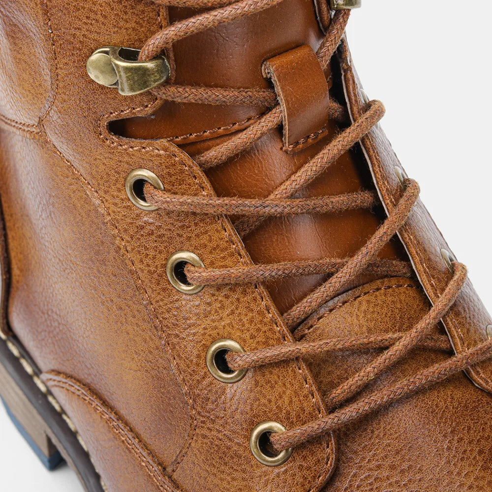 Tamanho 7-13 Botas de tornozelo para homens Botas de couro masculinas Bota de marca para homens # AL605