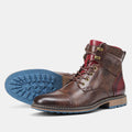 Tamanho 7-13 Botas de tornozelo para homens Botas de couro masculinas Bota de marca para homens # AL605