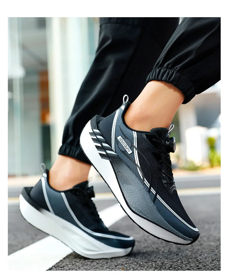Tênis de Corrida Profissional com Placa de Carbono para Fitness, Leve e Confortável para Homens e Mulheres, Antiderrapante