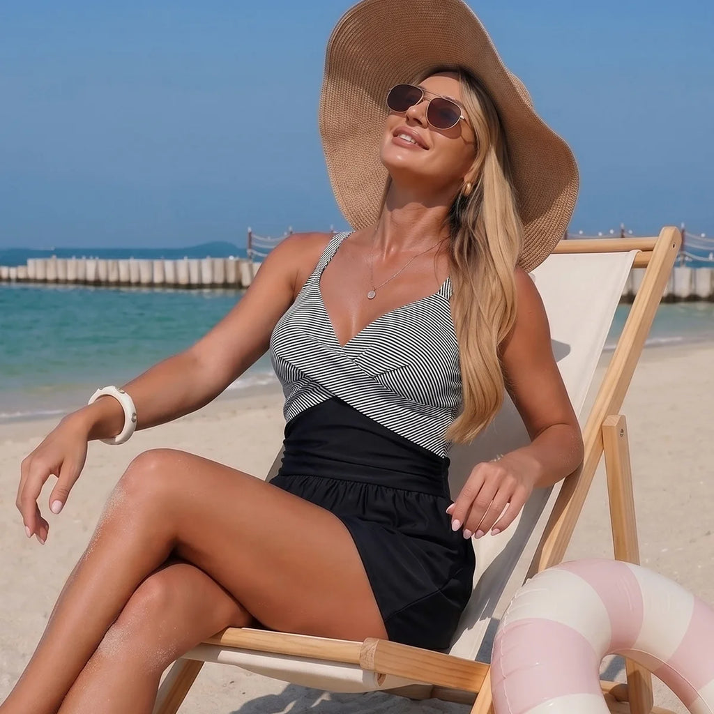 2026 mulheres um pedaço maiô sólido feminino banho esporte praia maiô beachwear