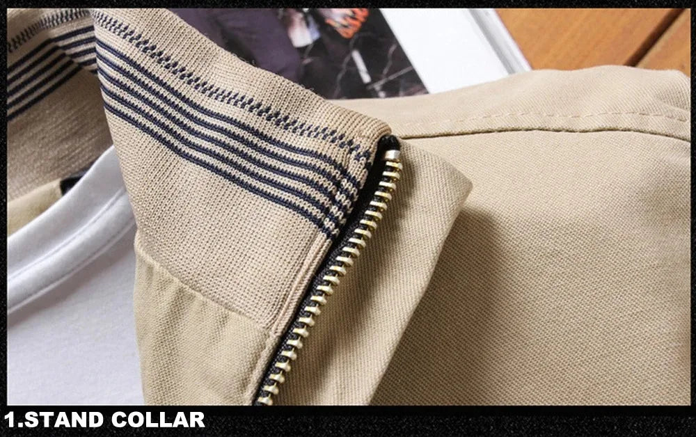 Outono e inverno nova moda masculina jaqueta aviador velo engrossado quente jaqueta de beisebol cor sólida zíper tamanho grande topo M-5XL