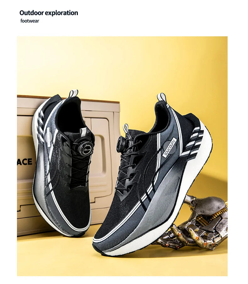 Tênis de Corrida Profissional com Placa de Carbono para Fitness, Leve e Confortável para Homens e Mulheres, Antiderrapante