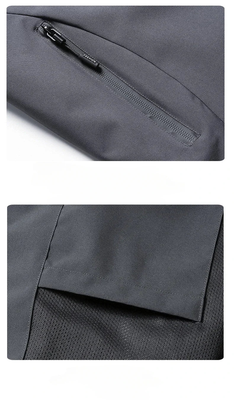 Jaqueta de chuva impermeável masculina leve exterior com capuz capa de chuva ao ar livre caminhadas jaqueta à prova de vento escalada jaquetas ao ar livre