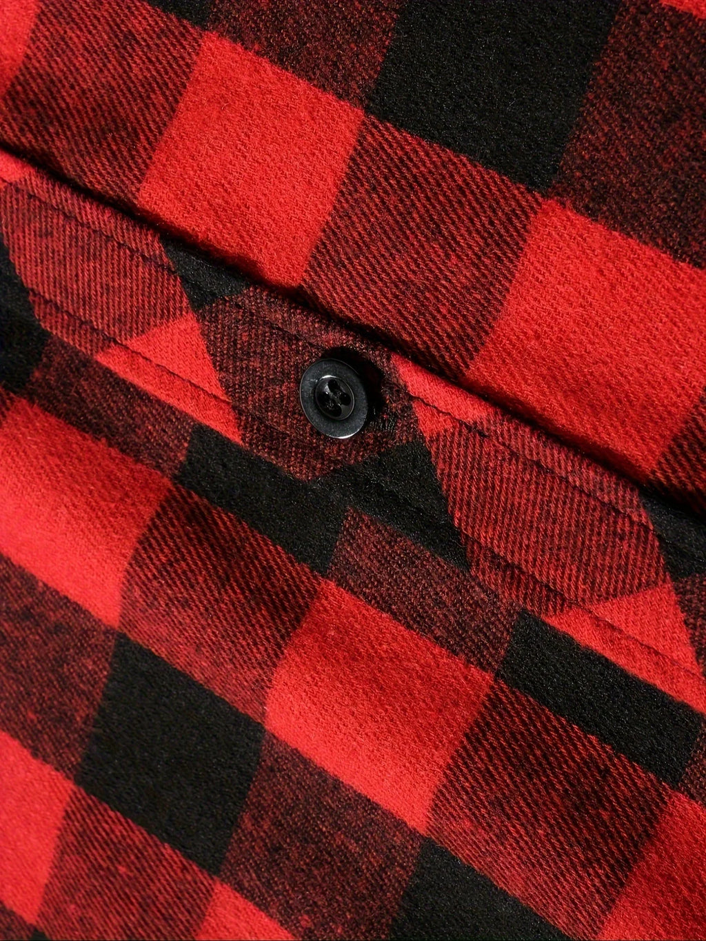 Camisas masculinas clássicas xadrez casual botão para baixo com capuz manga comprida bolsos duplos camisa com capuz jaqueta de flanela primavera outono topos
