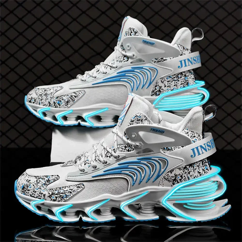 Non-slip Mid Child Running Sneakers Casual Blue Shoes Men Sport Snekaers High-end Snearkers Snaeker 2024elegant Shows