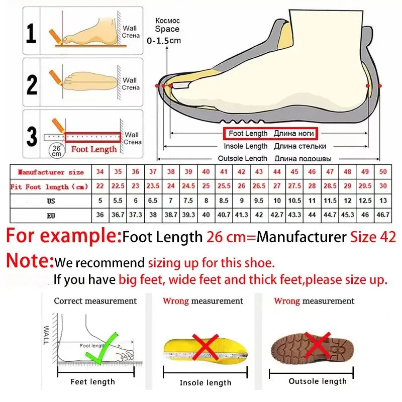 Original Brand Men's Sneakers Fashion Skateboard Shoes Platform Vulcanized Shoes for Men Breathable Casual Shoes Tenis Masculino
