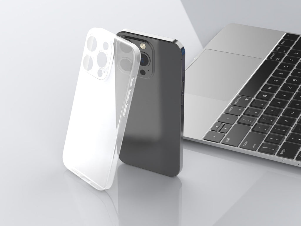 Techancy Capa Para Telemóvel Ultrafina Cor Transparente KX5605, Compatível Com O Telemóvel Iphone 15, Material Pp De 0,5 Mm.